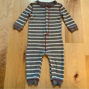 PJ Salvage Holiday Christmas Onesie Pajamas 6-12 months